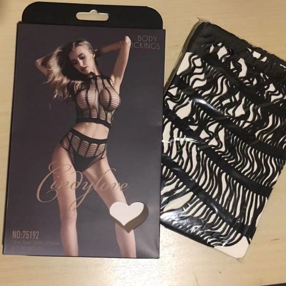 COPY - Women Sexy Lingerie Top & Shorts Set Elastic Sleepwear - Picture 7 of 8